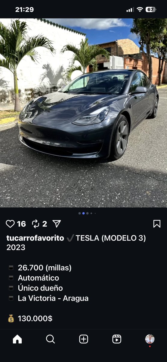 Les juro que entiendo el costo de muchos vehículos nuevos importados en Venezuela; muchos tienen el precio que la carga impositiva les obliga a tener. Lo digo por experiencia: importé un carro hace poco y pagué, para ponerlo aquí en el país, prácticamente lo mismo que costó el