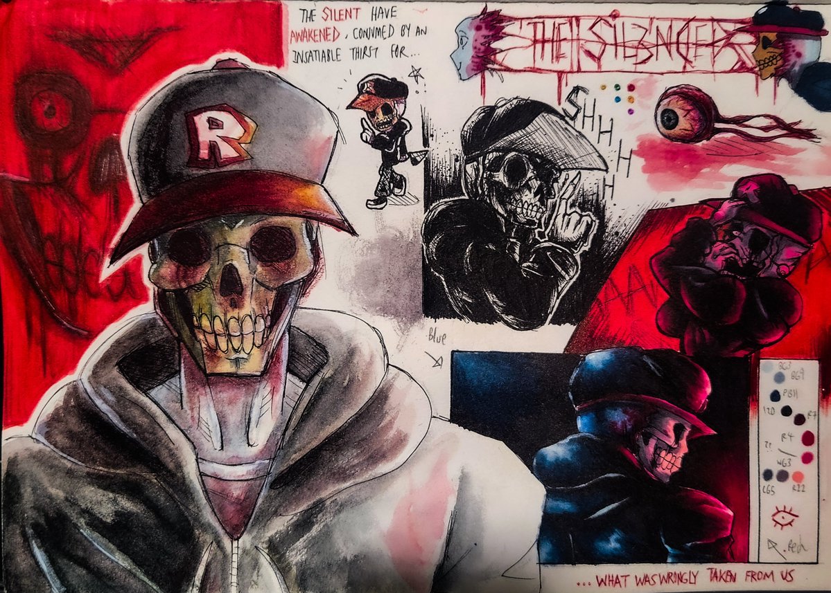 BloxyDaIdiot's tweet image. The SILENCED.

Some fanart I made ig #guesty