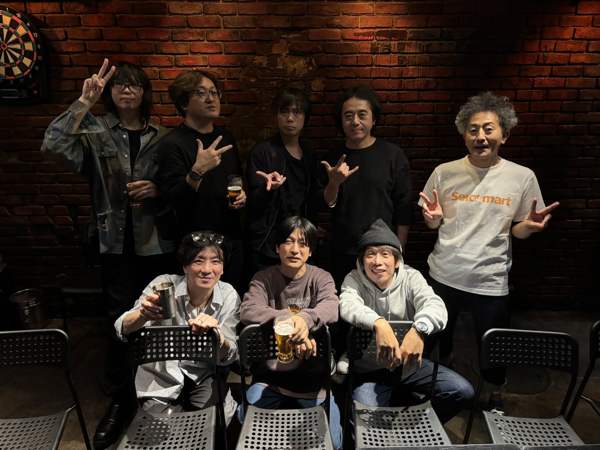 昨日は楽しい一日でしたー
ハックルベリーフィン＆岩瀬敬吾BAND＆GRiP