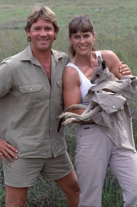 Celebrating Steve Irwin Day with a treasured moment, Steve and Terri rescuing an orphaned kangaroo. 🤎

This photo hangs proudly in the Australia Zoo Wildlife Hospital as a reminder of Steve’s enduring legacy to love and conserve wildlife, in the world-class facility he built.