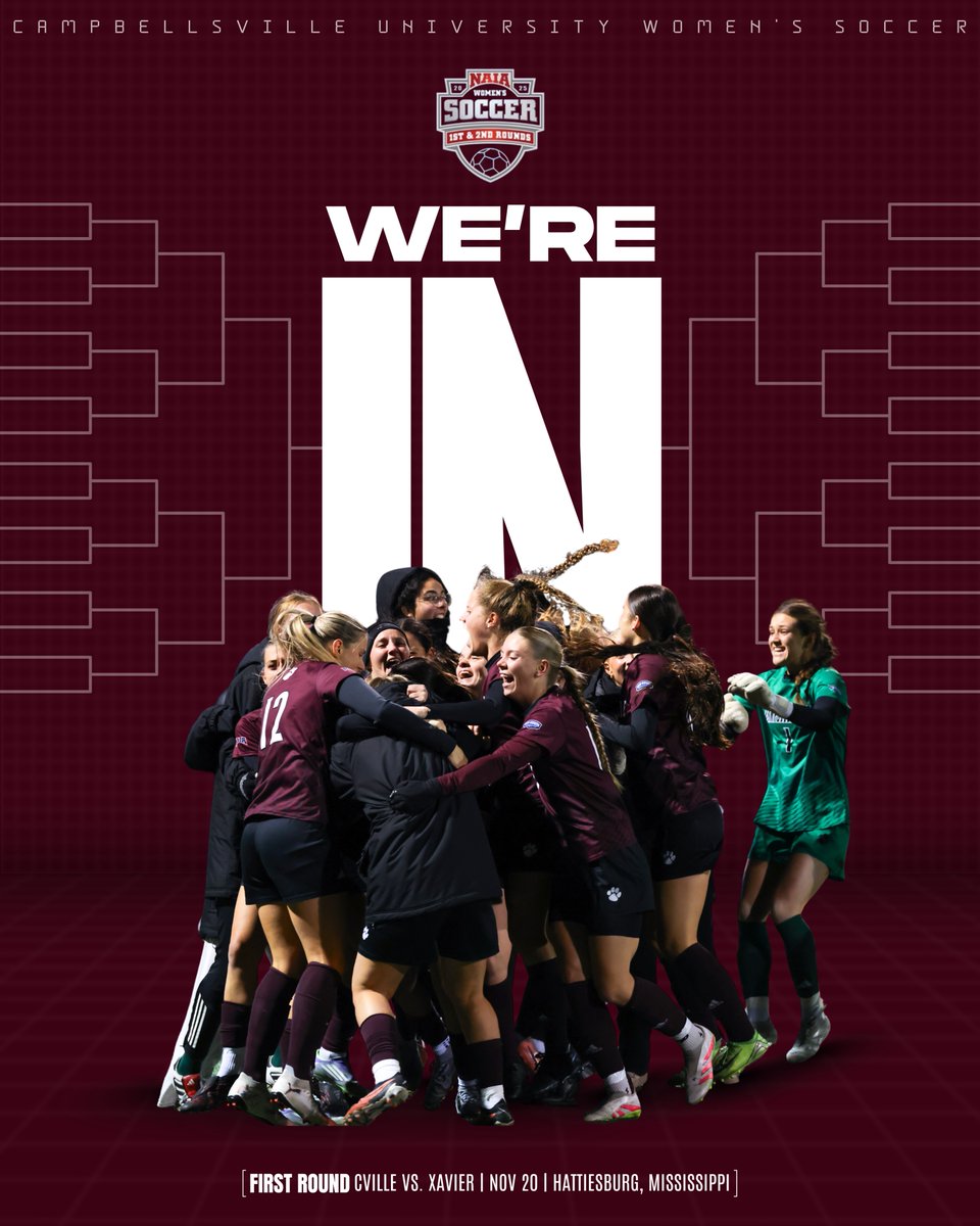 Another year, another national tournament! First round against the Xavier Gold Nuggets in Hattiesburg! ⚽️