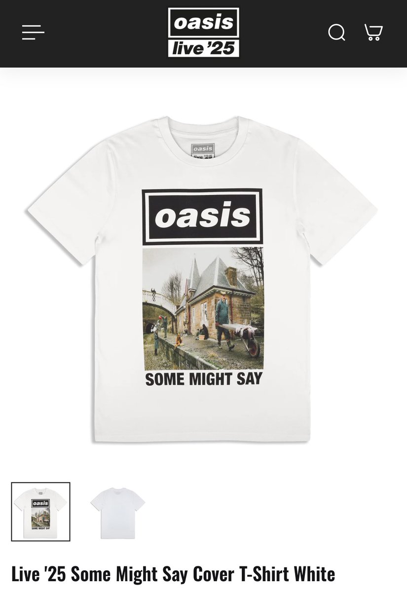 ようやくOASIS live '25のパンフレット開いたけどグッズ販売用のQR