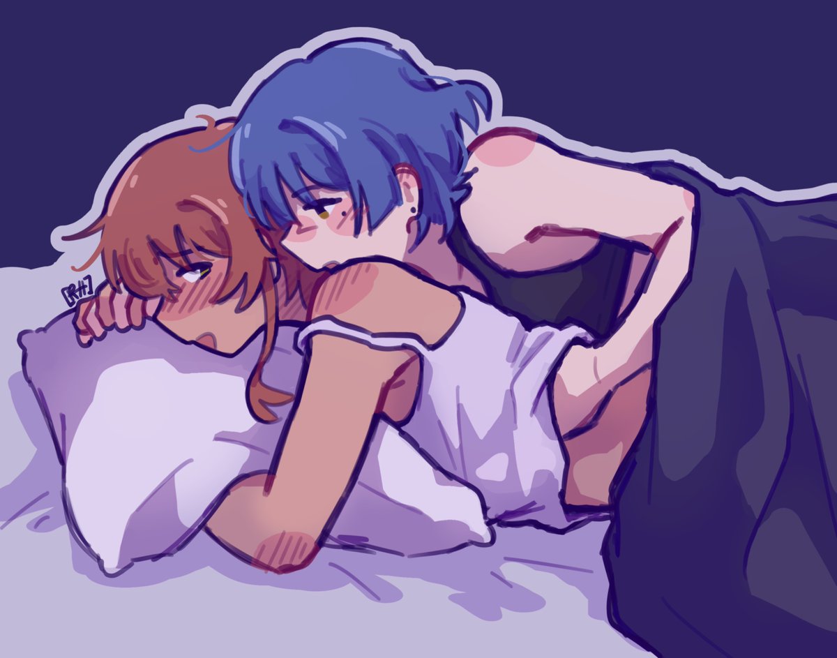 just what friends do on a nice cozy night ☺️
#BocchiTheRock #ぼっち・ざ・ろっく