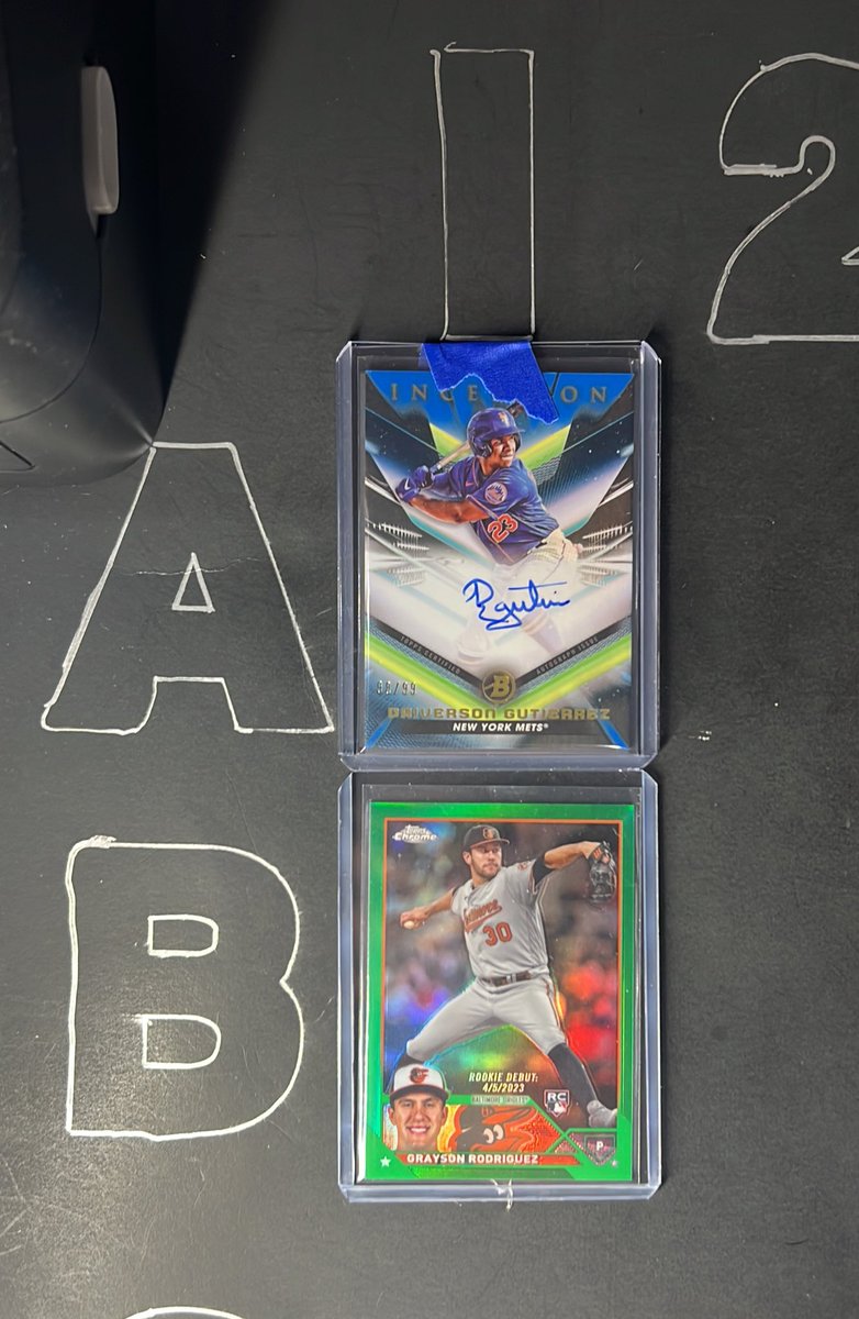 phillycardboard's tweet image. $7 each

Gutierrez auto /99
Rodriguez RC /99

#PCstacks
Stack til FRIDAY - Check out anytime-
Shipping In bio