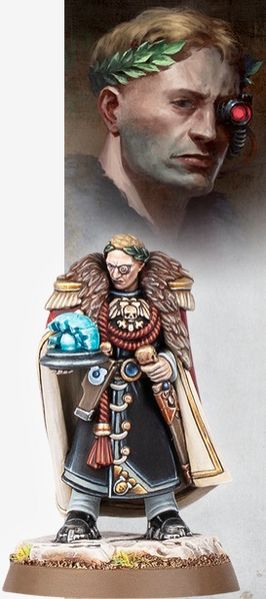 Gaius Silva, the Commodore of the Ultramar Defence Fleet.