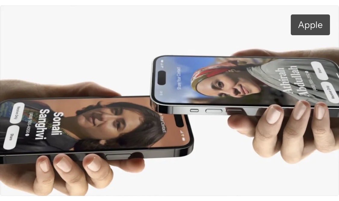 eqramrashid's tweet photo. Gesture Exchange/Contact Exchange could be #Google’s answer to #NameDrop

https://t.co/gqBsmCDJlM https://t.co/kTxAfEVIoH