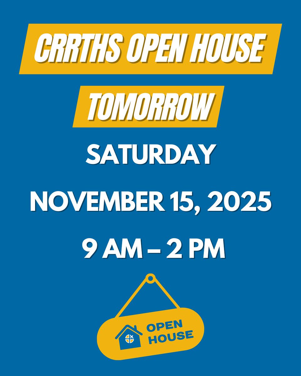 cristoreyrt's tweet image. Join us tomorrow! Meet our amazing faculty, tour our campus, &amp;amp; see firsthand how Cristo Rey students become prepared for college, career, and life.

📍 Cristo Rey Research Triangle High School
✨ Experience The School That Works

#CRRTHS #CristoReyRT #TheSchoolThatWorks