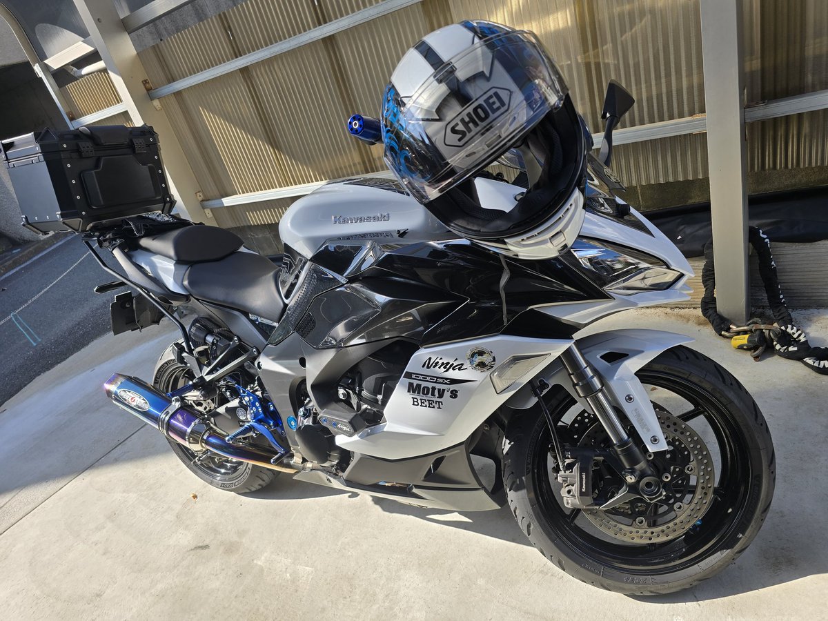 かげ KAWASAKI NINJA ZX-6R KRT EDITION 2019 FENDER FRONT L. GREEN 35038