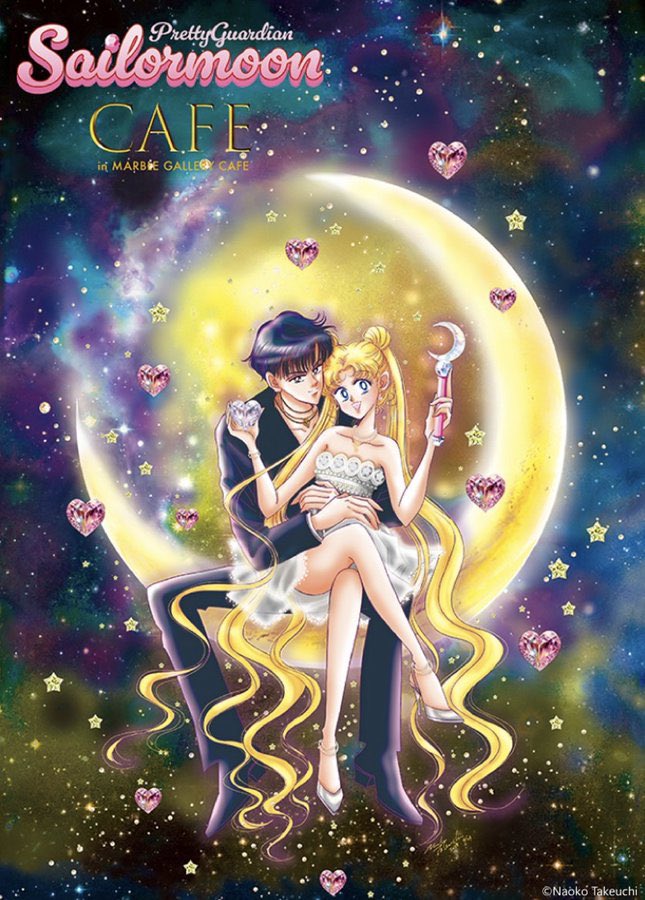 t_unmasked's tweet image. New Sailor Moon art coming to the cafe in December!
