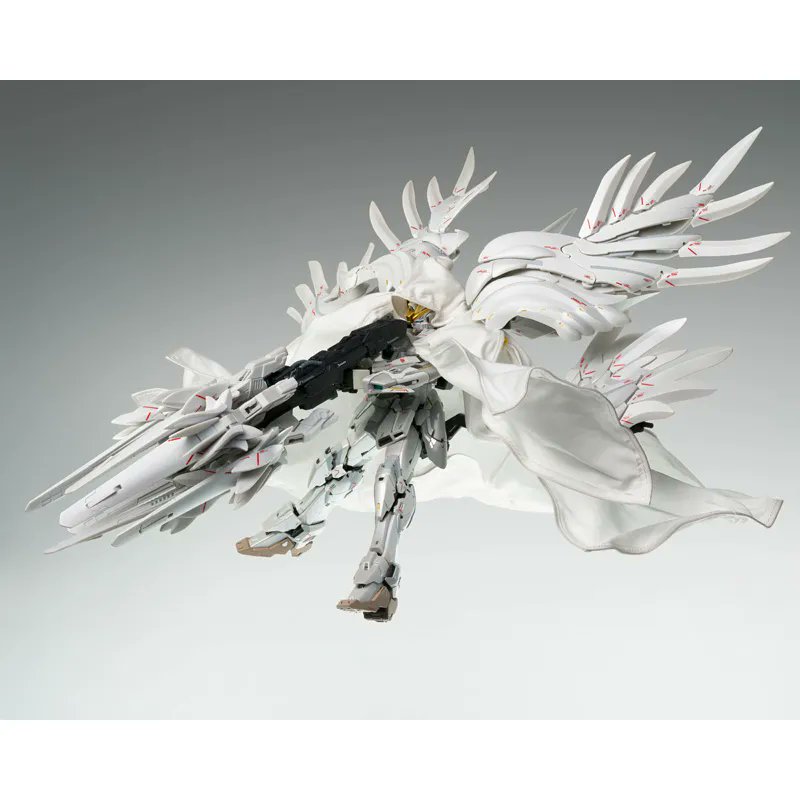 BandaiCollect's tweet image. GUNDAM FIX FIGURATION METAL COMPOSITE WING GUNDAM ZERO CLOAKED CUSTOM

Pre-orders are available now on Premium Bandai USA
p-bandai.com/us/item/F28208…

Wing Gundam Zero Cloaked Custom has been made under the direction of Hajime Katoki.

#Gundam #PBandai