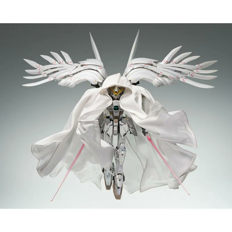 BandaiCollect's tweet image. GUNDAM FIX FIGURATION METAL COMPOSITE WING GUNDAM ZERO CLOAKED CUSTOM

Pre-orders are available now on Premium Bandai USA
p-bandai.com/us/item/F28208…

Wing Gundam Zero Cloaked Custom has been made under the direction of Hajime Katoki.

#Gundam #PBandai