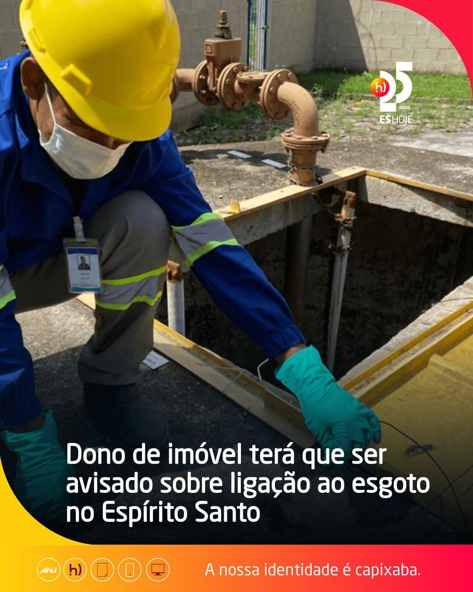 eshoje's tweet image. Projeto na Ales exige que concessionárias notifiquem proprietários para conectar imóveis à rede coletora de esgoto disponível. 🚽💧

Mais informações no link eshoje.com.br/espirito-santo…

#eshoje #saneamento #esgoto