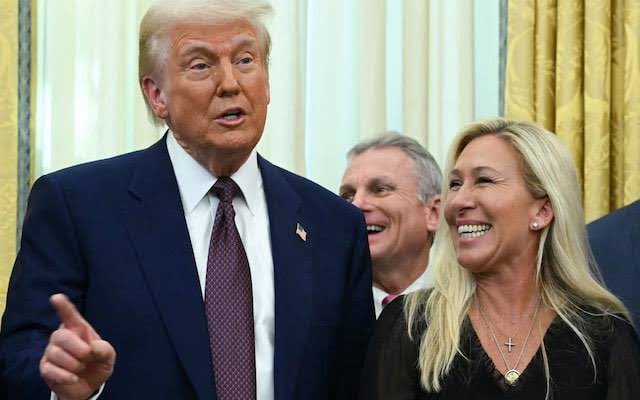 Trump has officially announced he will be supporting a primary challenge to Marjorie Taylor Greene.

A reminder to GOP members of Congress: he will ALWAYS turn on you.