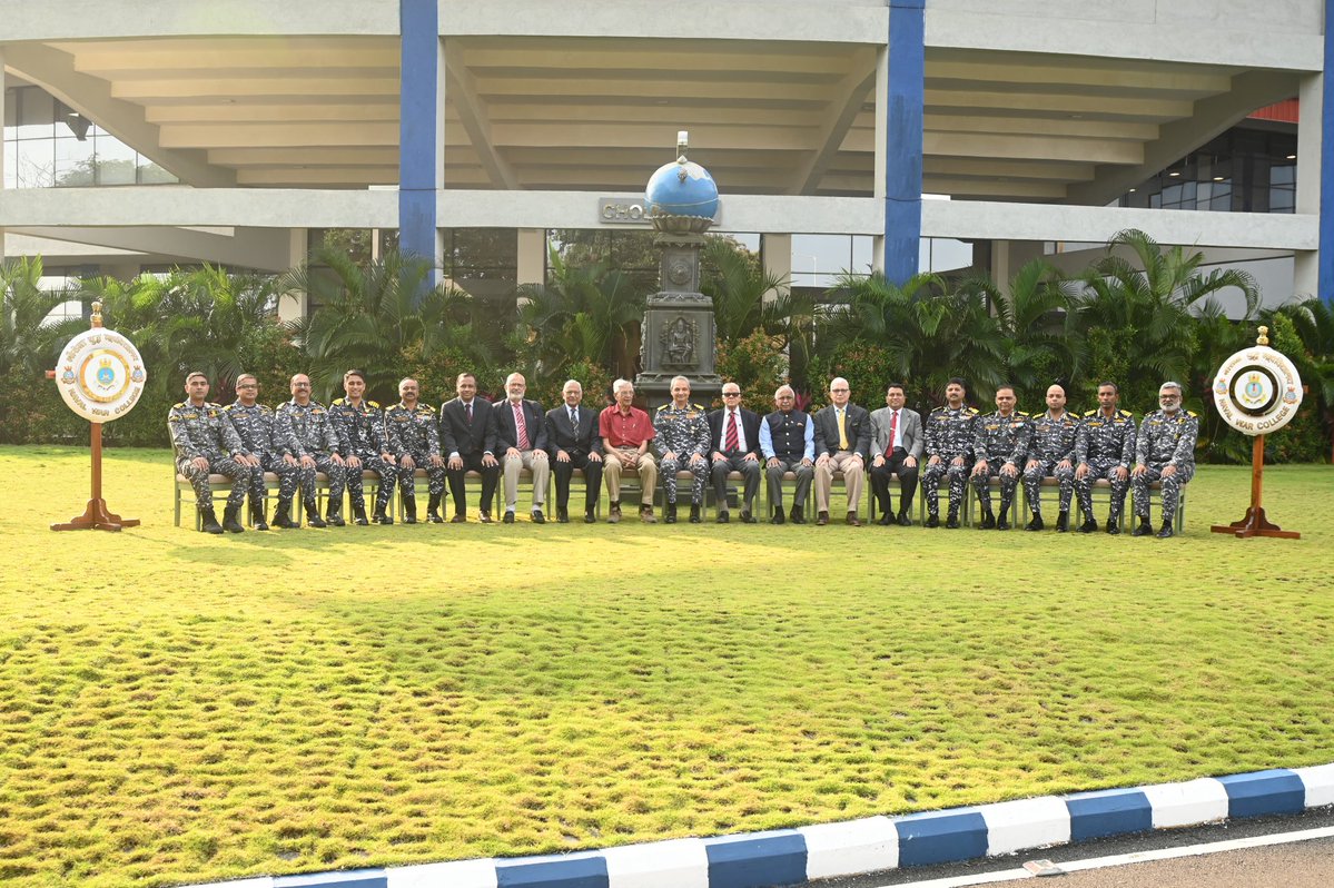 InNwc's tweet image. #NWC Maritime History Seminar #ChatAtChola delivered an illuminating exploration of Indian Navy’s indigenisation journey, charting its rise from a Buyer’s Navy to a confident Builder’s Navy.

Eminent veterans Capt NS Mohanram, VAdm B Kannan, Capt S Prabhala, VAdm IC Rao &amp;amp; VAdm KO…