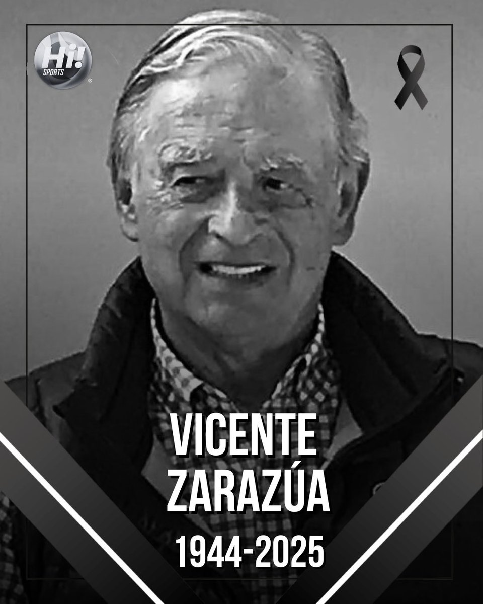 EL TENIS MEXICANO DE LUTO 🕊️

A los 81 años, Vicente Zarazúa, una auténtica leyenda del tenis nacional. 

“Chente” dejó una huella imborrable en el deporte mexicano: medallista de oro en dobles en los Juegos Olímpicos de 1968. 

En paz descanse. 🕊️