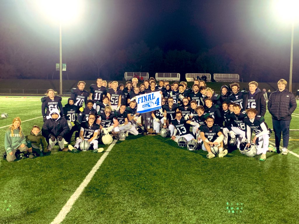 For the seventh straight season, and the fifth time in a row at Div. 4, your Duxbury (<a href="/DuxHSFootball/">Duxbury HS Football</a>) are headed to a state semifinal. <a href="/Murray_Jack_/">Jack Murray</a> <a href="/BosHeraldSports/">Boston Herald Sports</a>