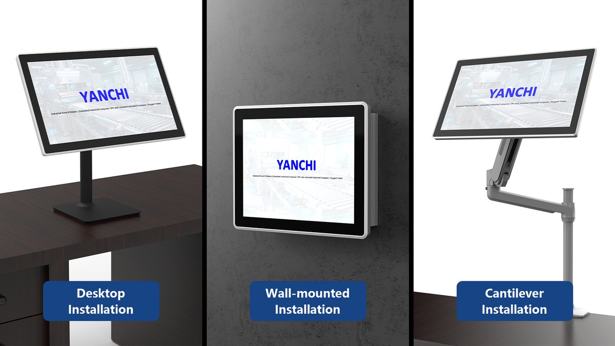 Yanchi_TouchPc's tweet image. YANCHI Industrial Panel PC printers are equipped with industry-standard 100*100 VESA mounting holes, supporting desktop, wall-mounted, and cantilever installation methods.

more:yanchitech.com
#IndustrialPC #PanelPC #SmartEducation #Automation #Industry40