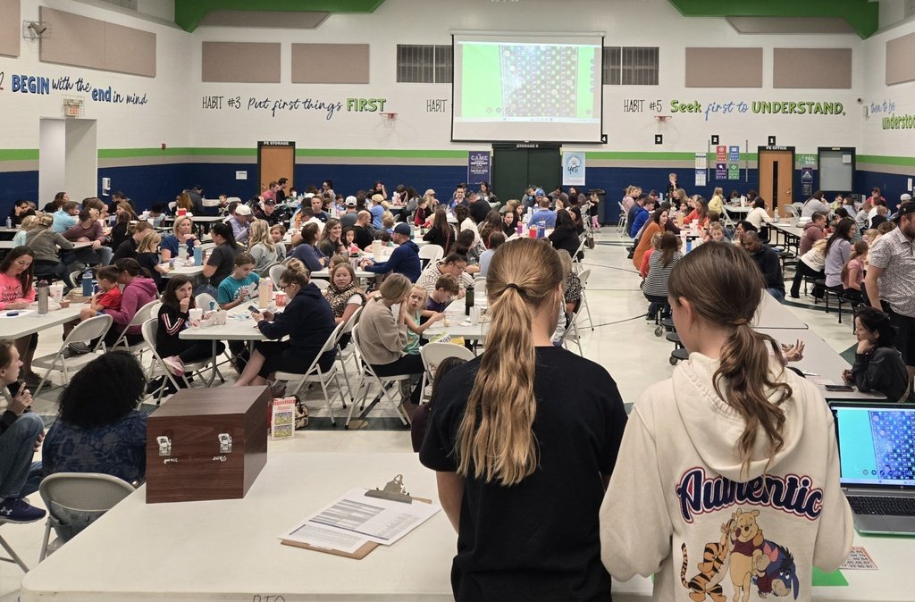 ZumOstmann's tweet photo. Thank you to all that made our PTO Bingo Night a success! Great to spend an evening with Explorers, old and new, and their families! #ExplorerNation https://t.co/G2zKAXrzao