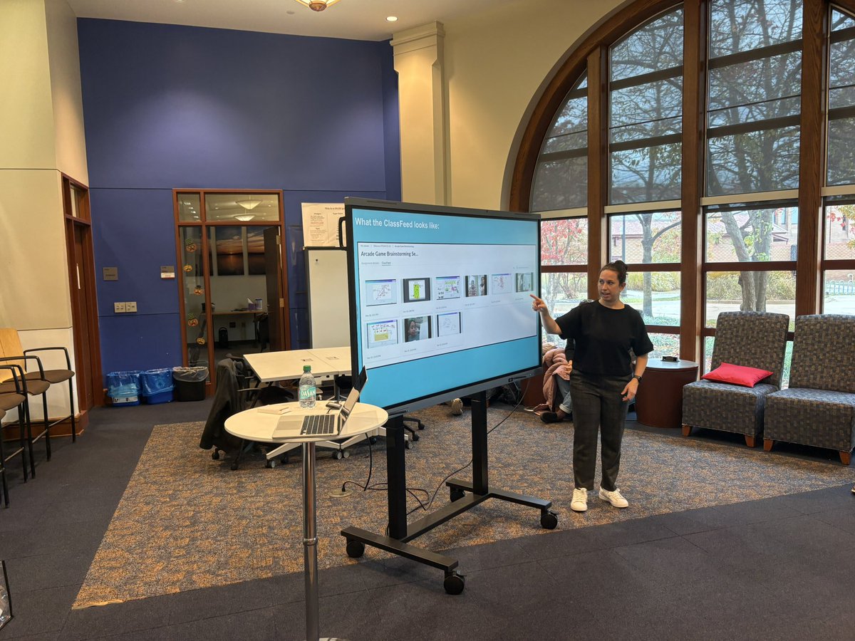 edtechbobby's tweet image. Had a blast hosting our WeVideo Lunch &amp;amp; Learn today @ @NJECC. Thank you to WV Ambassador @danidegraw for sharing her ClassFeed insights &amp;amp; expertise! #njecc #njed #edtech #wevideo