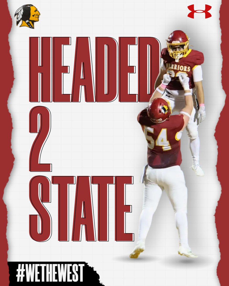 Headed to the State Championship! #WeTheWest