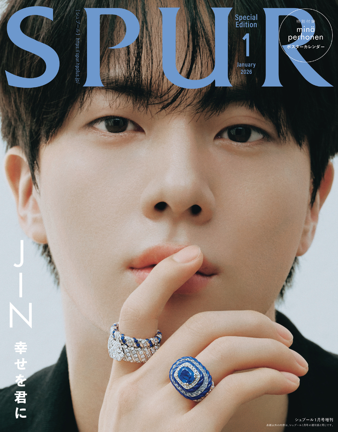BTS・JIN「僕もきれいで、美しい写真がたくさん」と自信✨️ 『SPUR