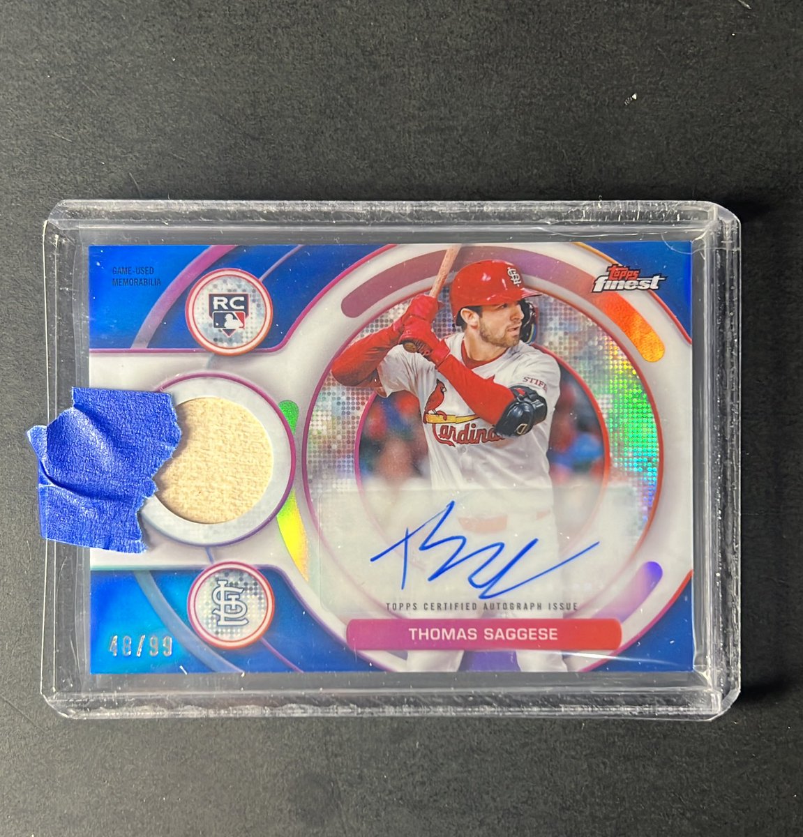 phillycardboard's tweet image. $15

Thomas Saggese Topps Finest auto mem RC /99

#PCstacks
Stack til FRIDAY - Check out anytime-
Shipping In bio