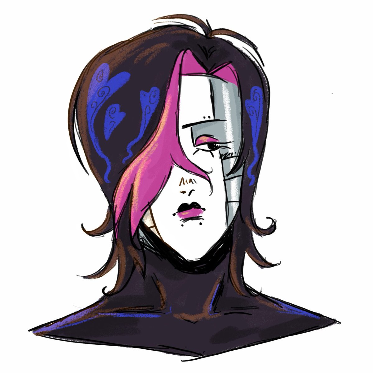 mahit0s_art's tweet image. lied again here he is #mettaton