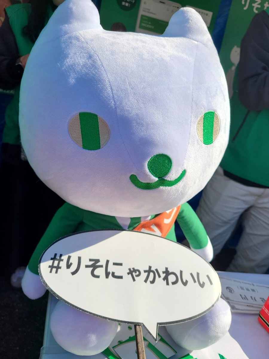 #りそにゃ
#世界キャラクターさみっとin羽生