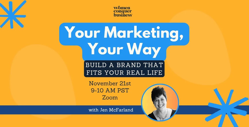Simple ways to infuse your brand into your marketing (without adding hours to your already-full schedule)

Join us Nov. 21st: lttr.ai/Ak4IK

#marketing #business