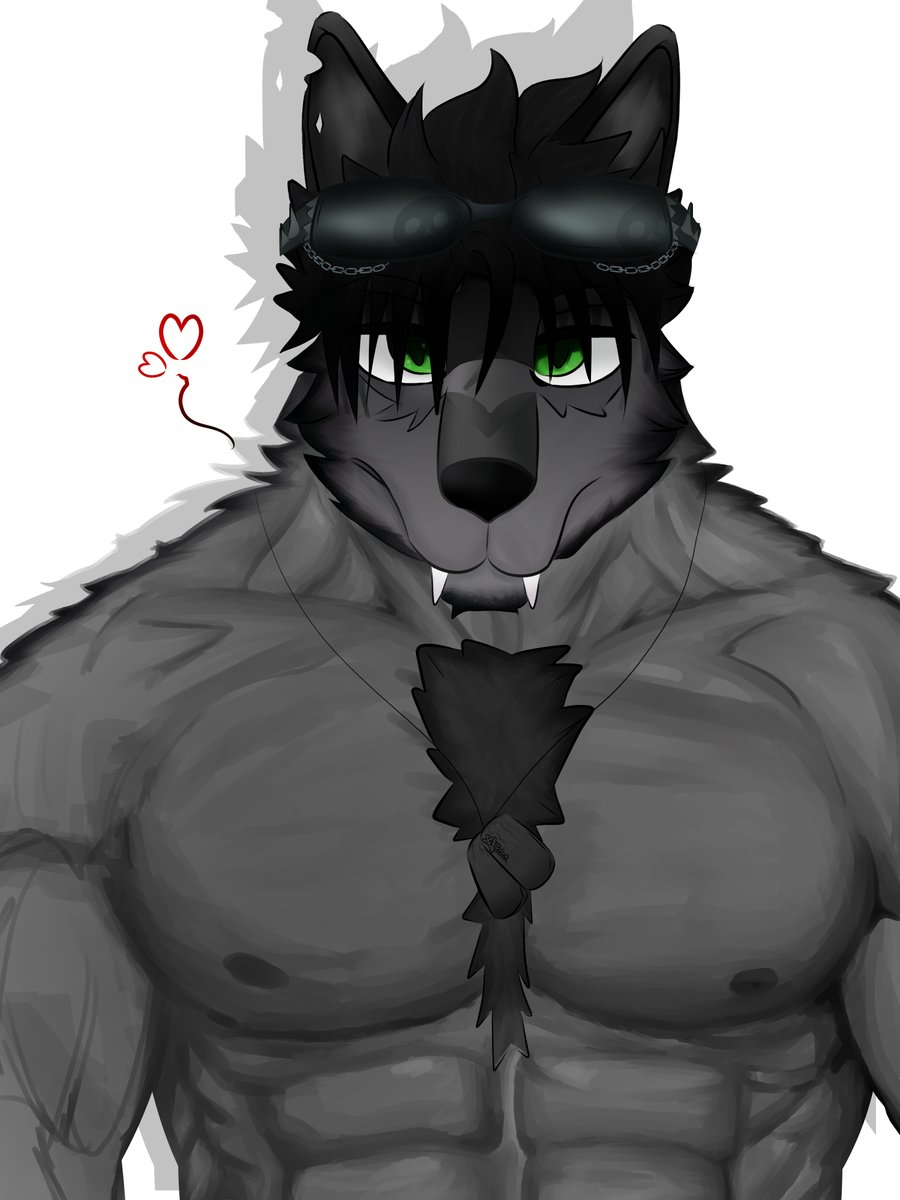 AzdotPixel1's tweet image. my OC Kai! :D #ocart #furryartwork