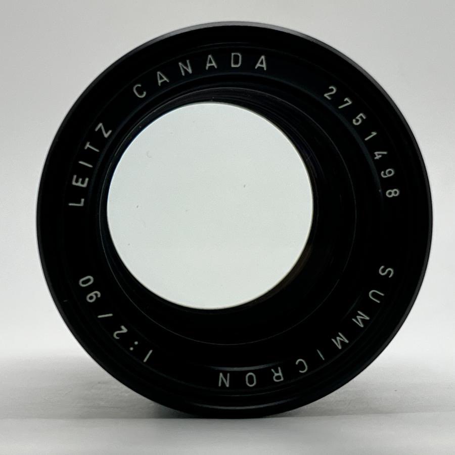 Leica Summicronズミクロン90mm F2 Mマウント 1964年製 商品紹介🍀 『SUMMICRON 90mm f2 LEITZ CANADA ズミクロン 2nd 第二