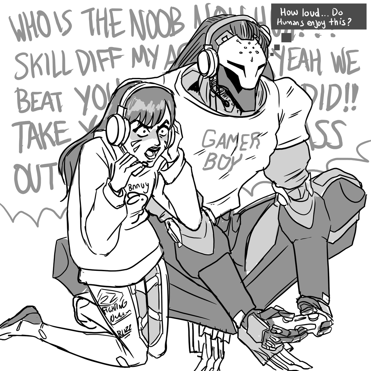 Some Dvattra art
I like their dynamic, and it was quite a good warmup LMAO

#dva #ramattra #overwatch2