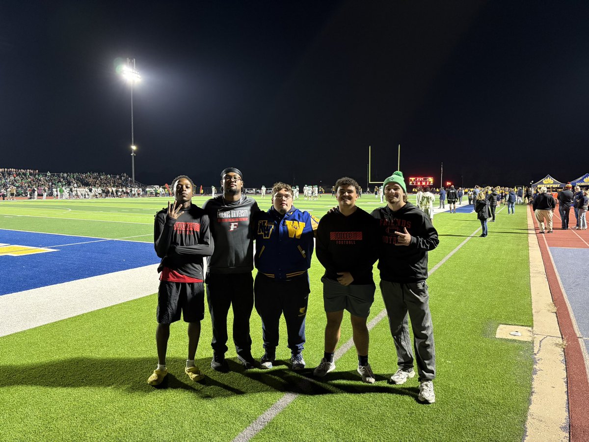 CoachKellyFU's tweet image. Northwest + Derby -&amp;gt; Friends University 

#KansasHSPlayoffs