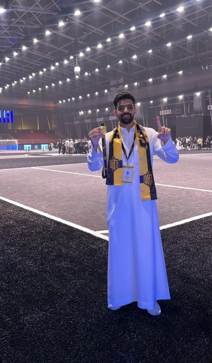 الف مبروك يا صديقي الغالي .. 
اول مشاركة في بطولة الكنقزليق ما هي غريبه عليك يابو عبدالهادي دايم تضع بصمتك في اي مكان تروحه .. الف مبروك لفريق دربحه 💪🏻❤️ <a href="/DR7TEAM_/">DR7 TEAM</a> #KingsLeagueMENA