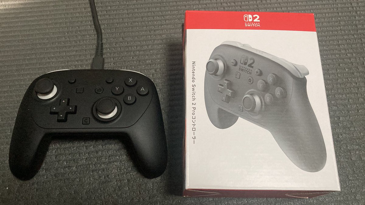 入手に苦戦していたプロコン2を店頭で見かけて思わず購入（-9980円）