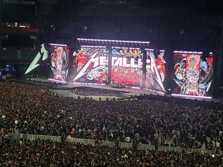 #Metallica rocked it in Melbourne last week. Great show. Since you asked...