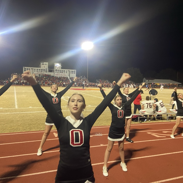OHSActivities's tweet photo. Shout out to OHS Cheer for bringing great energy & support for the Cyclones tonight at Labette. Well done Cyclones!!!👏🏽👊🏽
#OHSCheer🔥 https://t.co/HQ9bMF7jDk