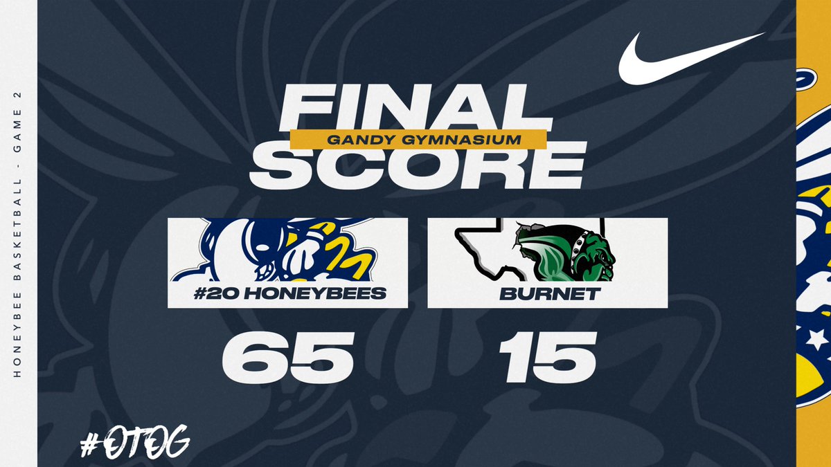 <a href="/HoneybeesBB/">@HoneybeeBasketball</a> with the program sweep of Burnet tonight at Gandy Gymnasium!
JV Gold wins 44-20
JV Blue wins 46-17
Varsity moves to 2-0 on the season!
#OTOG

<a href="/coachjhodges21/">Jason Hodges</a> <a href="/stephenvilleisd/">Stephenville ISD</a> <a href="/flasherathnews/">The Flash News</a> <a href="/TXHSGBB/">#TXHSGBB—TXHSGBB.com</a> <a href="/SportsDayHS/">SportsDayHS</a> <a href="/Tabchoops/">𝙏𝘼𝘽𝘾🏀📋</a> <a href="/BigCountrySport/">Evan Ren</a> <a href="/AustinTGCA/">TGCA</a> <a href="/sville_sports/">Stephenville Athletics</a>
