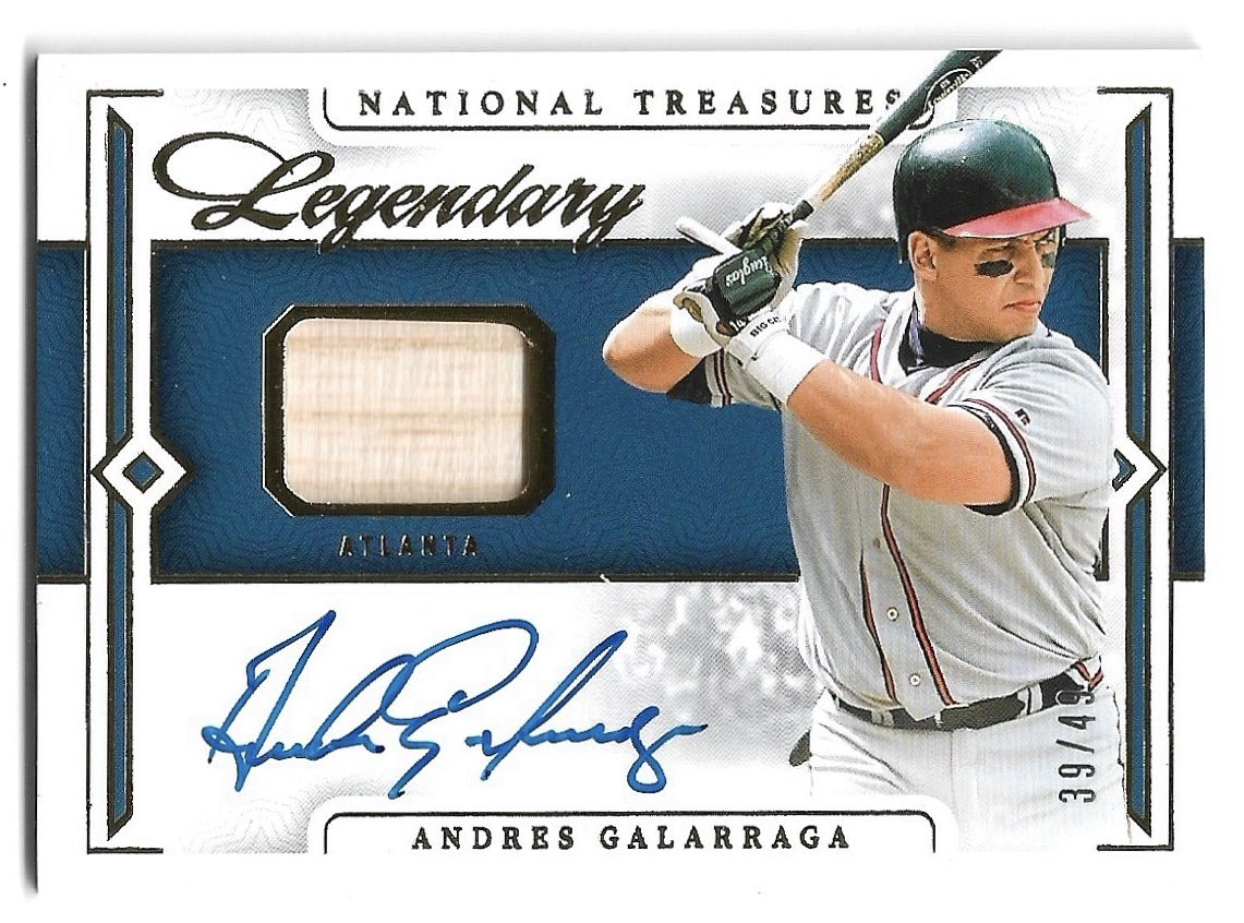 Andres Galarraga /49 Game Used Bat Auto

$25 BMWT