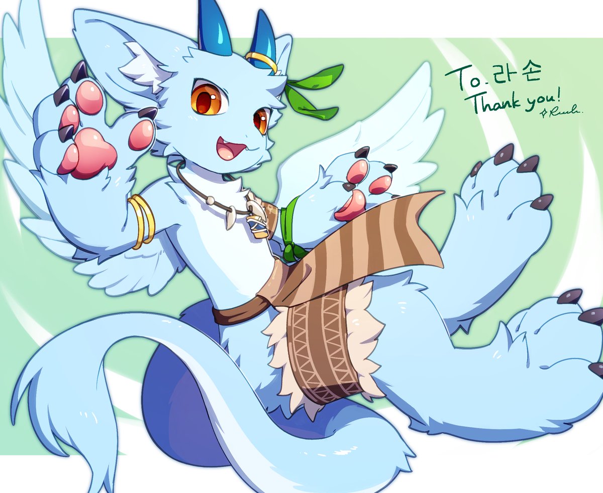 트친이 이 두 그림 어른 커프랑 어린이 커프래