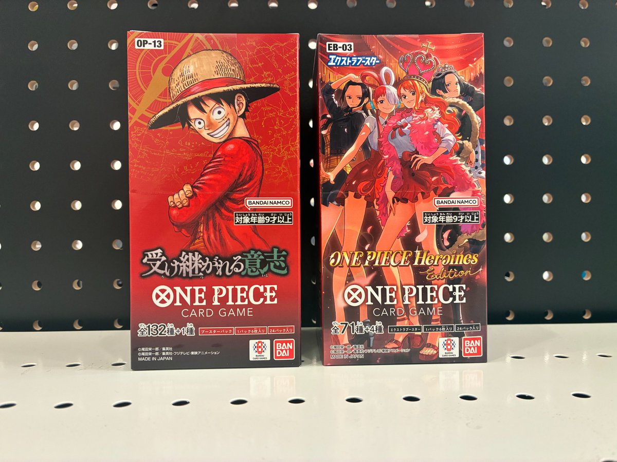 ワンピースカード　4BOX ヒロインエディション　受け継がれる意志　テープ ワンピースカード 4BOX ヒロインエディション 受け継がれる意志 テープ