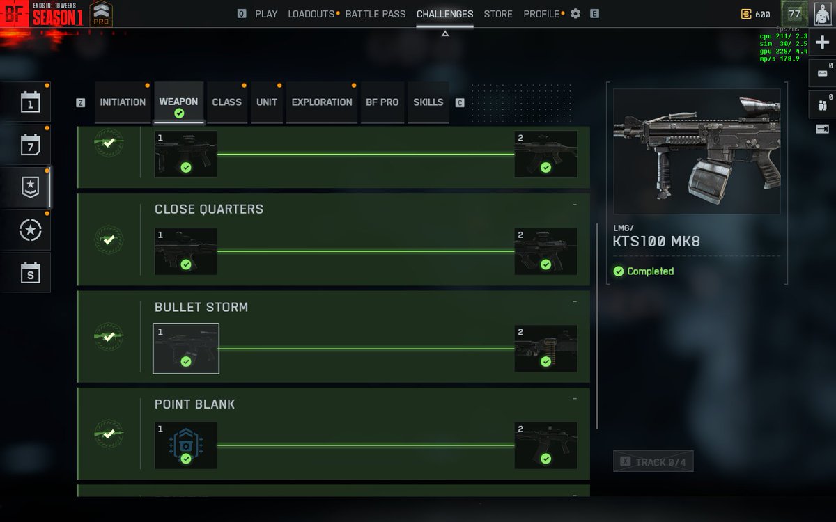 sums100x's tweet photo. Is there a way to fix this stupid gun unlock glitch?

Ever since they made the challenges better, like 5 guns have been unlocked but locked at the same time for me.

I've followed like every guide out there to fix this, and still nothing. Please HELP!

#BF6 #Battlefield6 https://t.co/2ehUJYbCnp