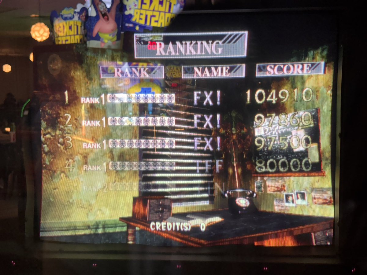 WatdaFx41's tweet image. YES!!!
My first ever 100k on House of the Dead 2!!!