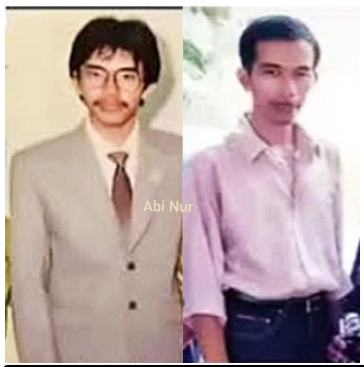 NasionalisSiber's tweet photo. Yang manakah orang yang sama dalam foto ijazah yang katanya milik Joko Widodo ? https://t.co/CWbOkFVDIN