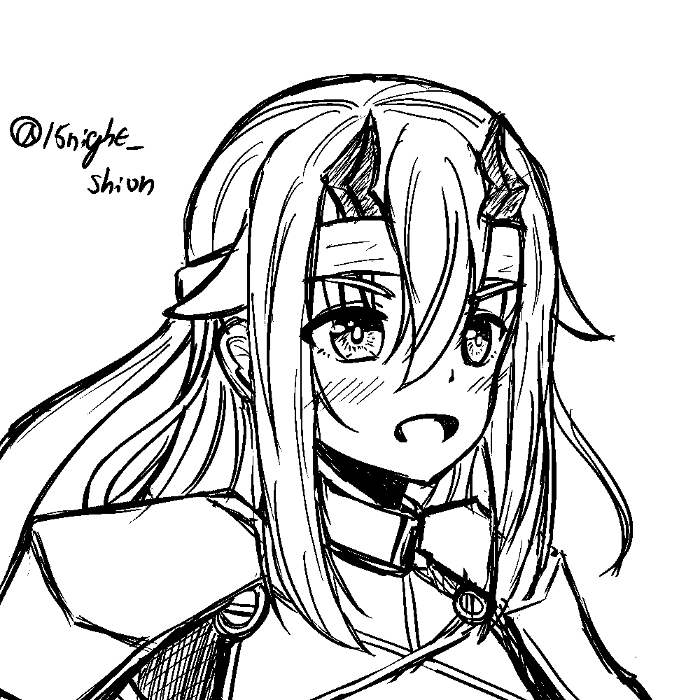 #SW25 #オリキャラ
最近描きまくってる自キャラ、クリスティ・クラリッサ・クラインちゃん。