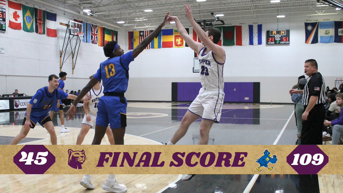 JV Finals from tonight! 

JV - Purple is HOME vs. Southwestern MI College tomorrow at 3:00pm!

#GoCougars