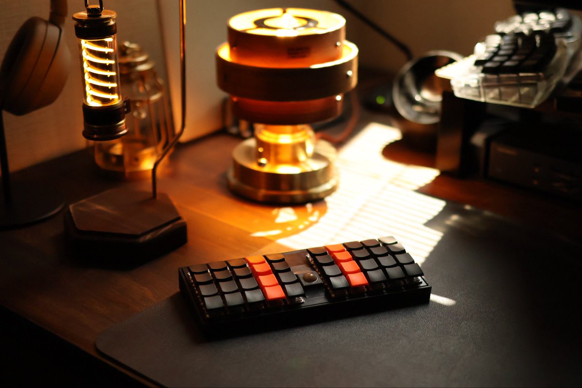 とっておきの1枚！🫡 #cool640tb #自作キーボード #キーボードの