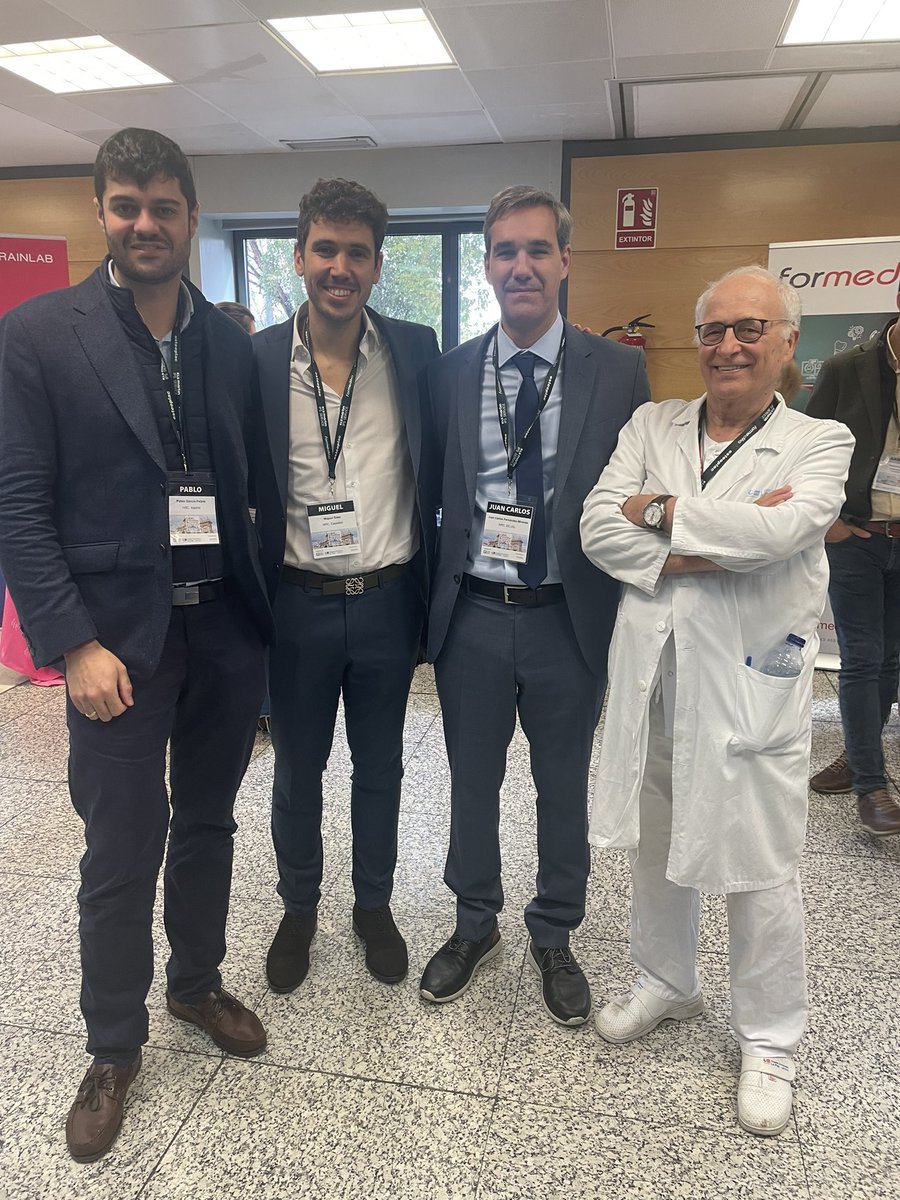 20 years ago, I finished residency training at La Paz University Hospital in Madrid and continued my journey in USA following the giant steps of Prof. Rhoton

Today I returned to my Neurosurgical Alma Mater as honored guest to the XVI Spanish Skull Base Society congress

Thankful