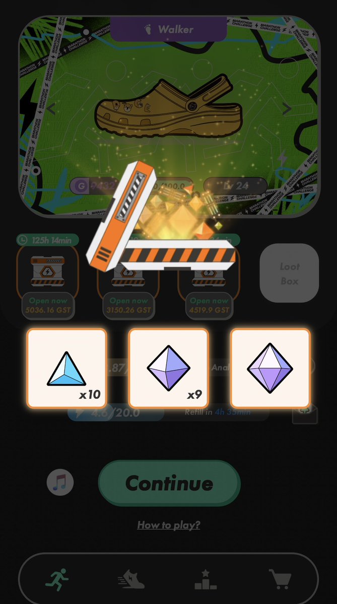 ukigumoSTEPN's tweet image. #STEPN #P国 🐧

MB Lv10オープン🎁
うわぁ‥

#ActivationCode 
81047197