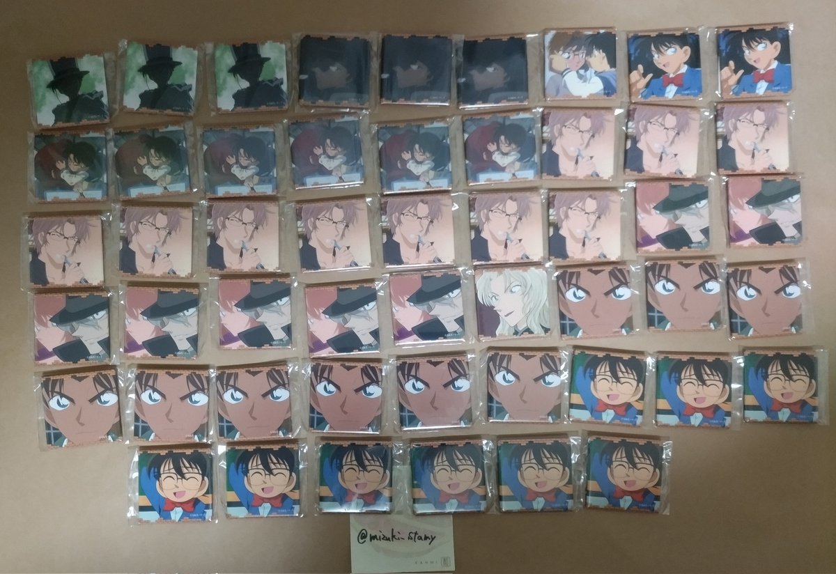 コナンランド メモリアル缶バッジ 譲)画像参照1から9 求)警察学校組